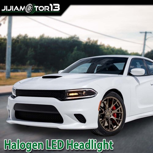 FIT FOR DODGE CHARGER 2015-2021 2022 HALOGEN HEADLIGHT LAMPS RIGHT + LEFT SIDE