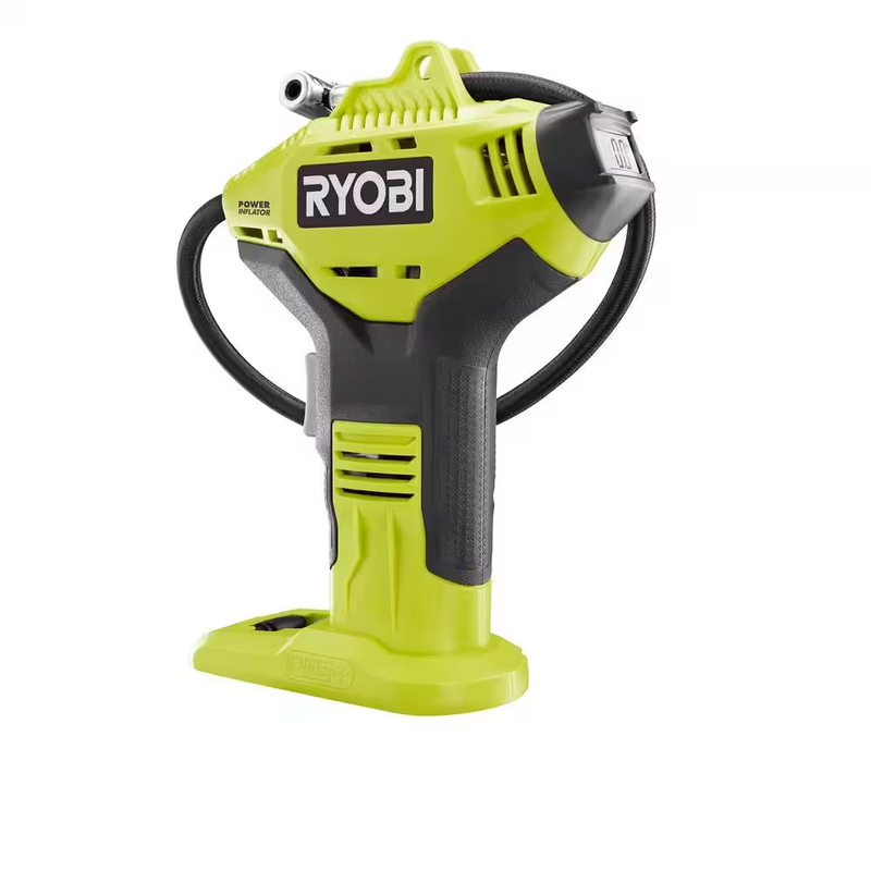 NEW RYOBI 18V High Pressure Cordless Inflator Tires Digital 