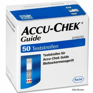 Accu-Chek Guide Blutzuckerteststreifen 50x neu