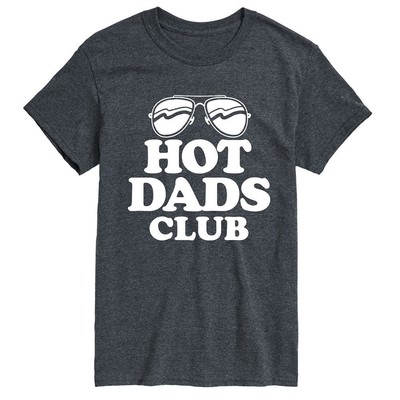 

Мужская футболка Hot Dads Club с мгновенными сообщениями, Charcoal heather