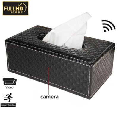 1080P HD WIFI IP Security Nanny Camera Portable Video Recorder In Tissue Box