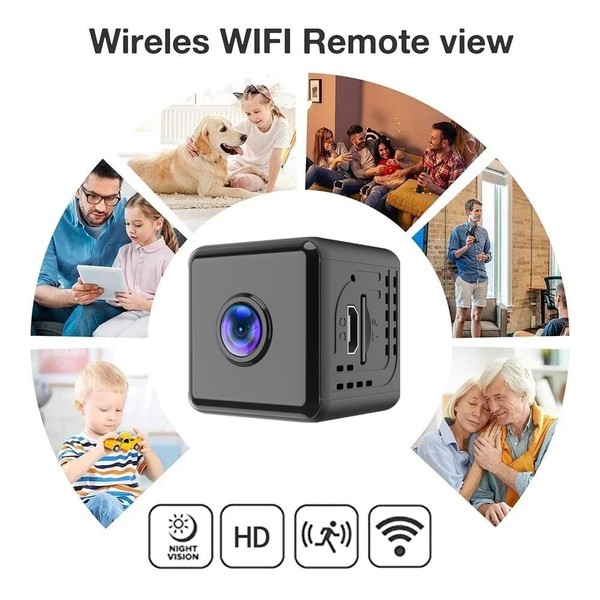 Mini Hidden Camera Wifi Home Decor Security Cam Full HD 1080P Night Vision Audio - Image 9