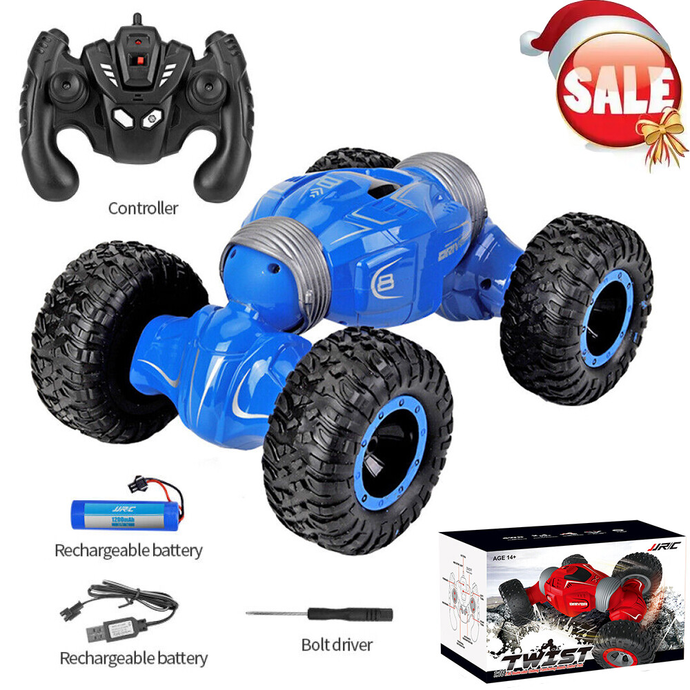 S 2.4g Remote Control Off Road Double-sided 360° Twist Car Toy Gifts