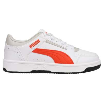 

Повседневная обувь Puma Rebound Joy Lace Up Youth Boys White Sneakers 381984-06, Белый, Puma Rebound Joy Lace Up Youth