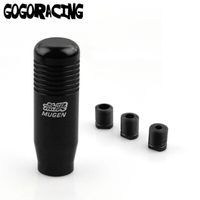 JDM MUGEN Aluminum Black Manual Car Gear Stick Shift Knob Shifter Universal