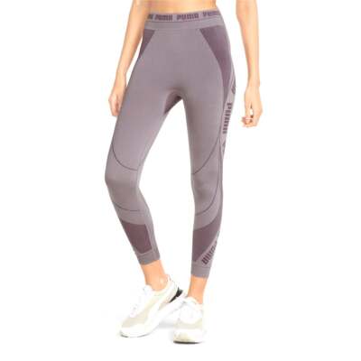 

Puma Evoknit 78 Спортивные леггинсы с высокой талией женские фиолетовые спортивные повседневные 847, Фиолетовый, Puma Evoknit 78 High Waisted Athletic Leggings