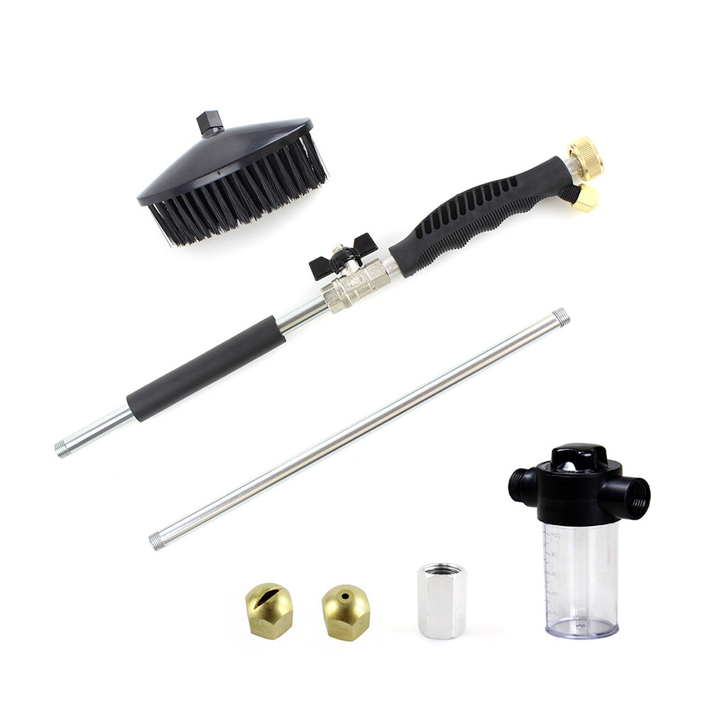 Pressure Washer Water Spray Gun Nozzle Wand Garden Hose Soap Dispenser Car Wash