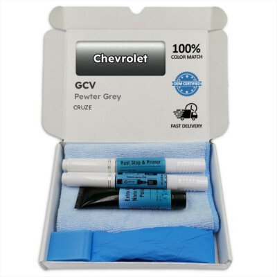 Lackstift für Chevrolet Grau PEWTER GREY GCV CRUZE Stift Stick Kratzer