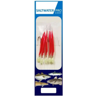 Dennett Saltwater Pro 5 Hook Mackerel Glow Rig