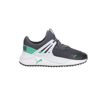 Серые кроссовки для маленьких мальчиков Puma Pacer Future на шнуровке, повседневная обувь 37575817
