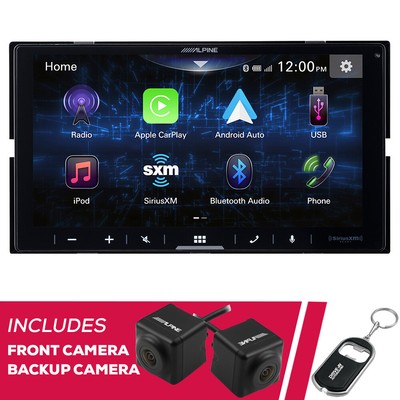 Alpine iLX-W670 7'' Digital Multimedia Receiver w/ Front & Backup Camera System