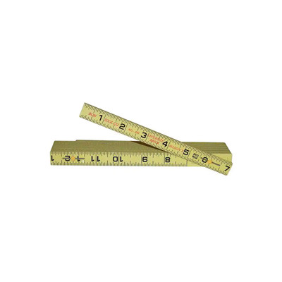 Bon Tool 6 Ft. Oversized Fiberglass Rule Brick Spacing Durable & Long Lasting