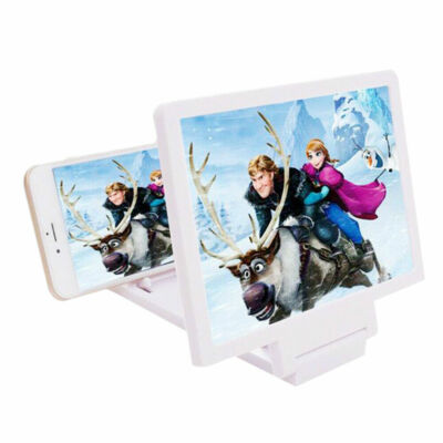 3D Magnifier Enlarged Mobile Screen Stand Amplifier Phone Bracket Holder Support