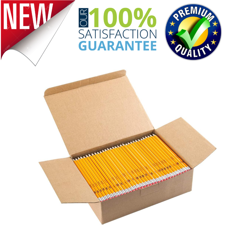 S Yellow Pre Sharpened Bulk Pack 320 Pencils Teen Adult