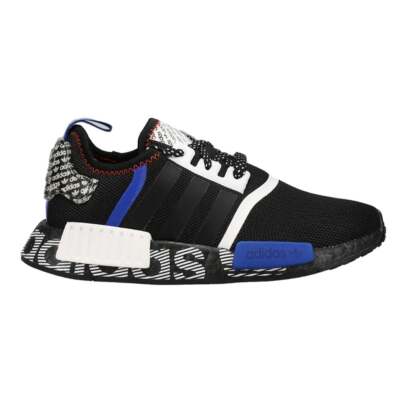 

adidas Nmd_R1 Молодежные кроссовки на шнуровке для мальчиков, размер 4,5 м, повседневная обувь FV5332, Черный, adidas Nmd_R1 Lace Up Youth