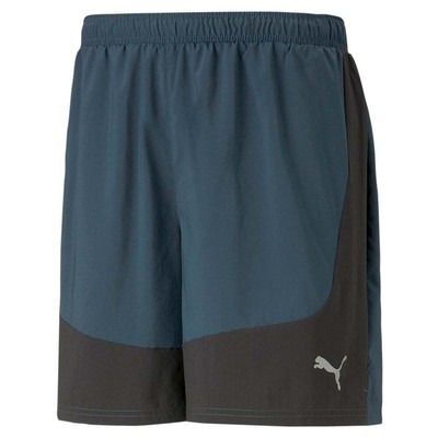 

Puma Favorite Woven 7 Спортивные шорты Мужские повседневные спортивные шорты размера  5240, Синий, Puma Favorite Woven 7" Athletic Shorts