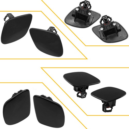 2x Headlamp Washer Nozzle Cover Headlight Cleaning Cap for Lexus RX330 RX350