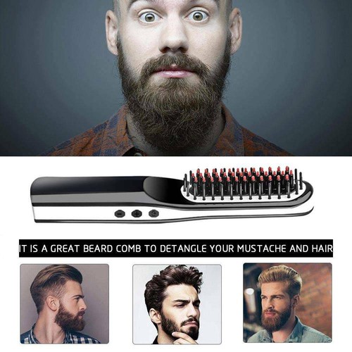 Portable Mini For Men Women Cordless Beard Straightener Electric