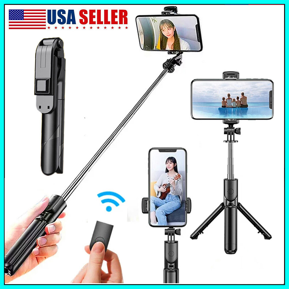 Selfie Stick 40 inch Extendable Selfie Stick Tripod Phone Tripod Wireless Remote