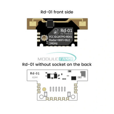 Rd 01 24G Radar Human Body Senser Module Radar+WiFi+BLE millimeter wave sensor