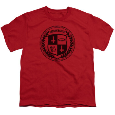 Hell Fest Kids T-Shirt Deform School Red Tee
