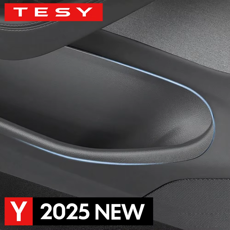 4 Pcs For Tesla Model Y Juniper 2025 Launch Door Side Storage Box Full-Cover Fro