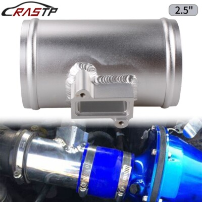 2.5'' 63MM MAF Mass Air Flow Sensor Mount Adapter Pipe Tube For Honda Ford Nissan