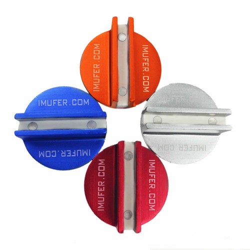 Blue Premium Slotted Universal Magnetic Jack Pad Pinch Weld Frame Rail Adapter