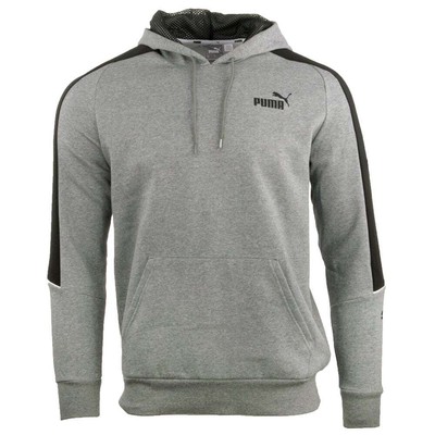 

Puma Pipe Sports Logo Pullover Hoodie Мужская серая повседневная верхняя одежда 84736203, Grey