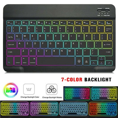Universal RGB Backlit Keyboard Mouse For HONOR Pad X9 X8 Pro 10.5 V8 V7 Pro V6
