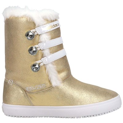 

adidas Seneo Artic Mid X Selena Gomez Snow Женские повседневные ботинки размера 8,5 м Q3899, Золотой, adidas Seneo Artic Mid X Selena Gomez Snow
