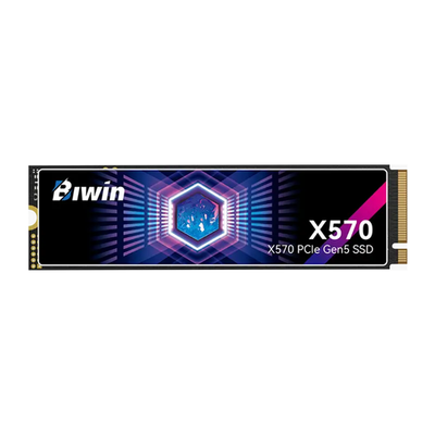 BIWIN Black Opal X570 2TB M.2 PCIe 5.0 NVMe SSD 10000MB/s Write 5000MB/s Read