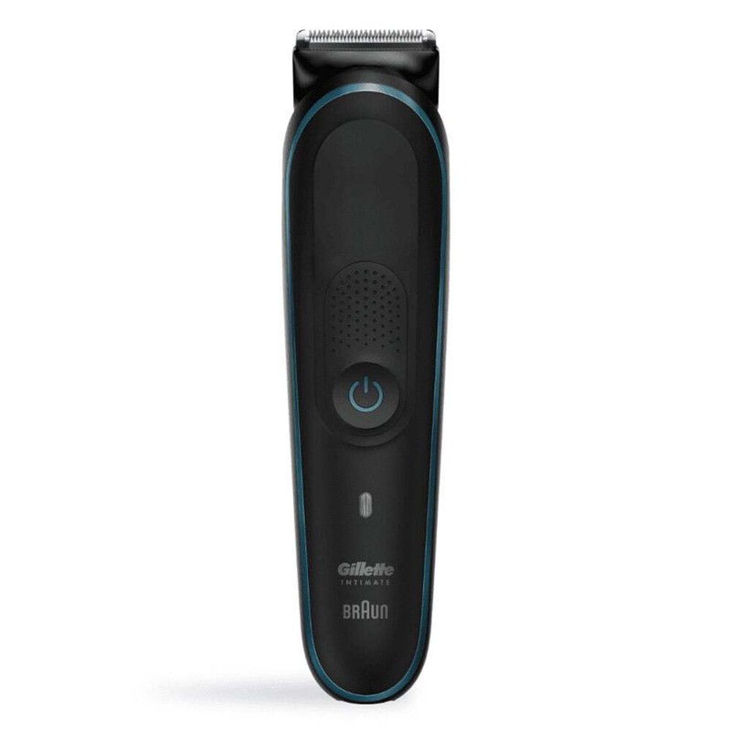 Gillette Intimate Trimmer I5 Herren Intimrasierer Schwarz/Blau