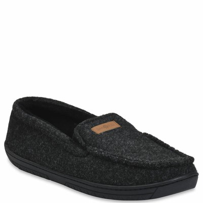 

GaaHuu Мужские тапочки-мокасины из искусственной шерсти, Черный