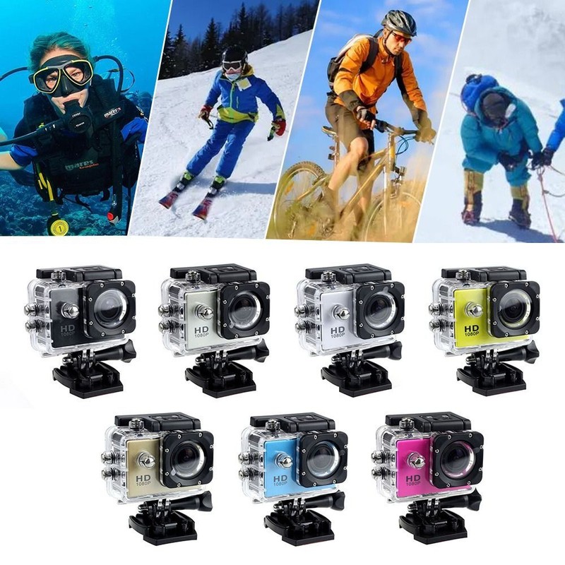 Waterproof Sports Camera Bike Motor Cycle Action Helmet DV C