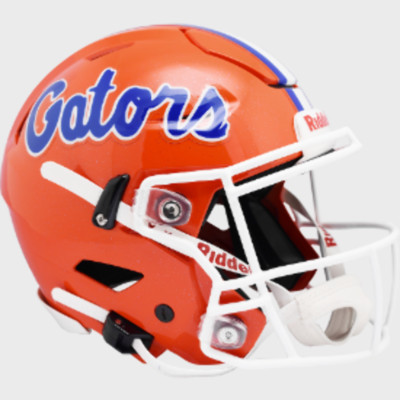 Florida Gators Full Size SpeedFlex Authentic Helmet Orange- NCAA.