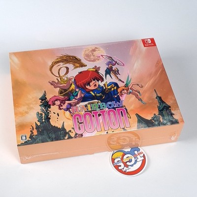 Rainbow Cotton Limited Edition Switch Japan Game In EN-FR-DE-ES-IT NEW (Shmup/Sh