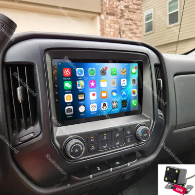 For 2014-2018 Chevrolet Silverado GMC Sierra Carplay Android 13 Car Stereo Radio