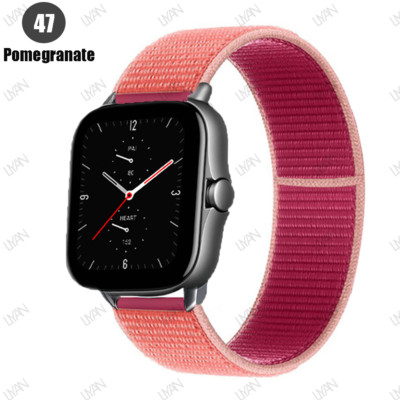 Nylon Loop Strap For Xiaomi Huami Amazfit GTS 2 Mini GTR 42MM Watch Band Bip S