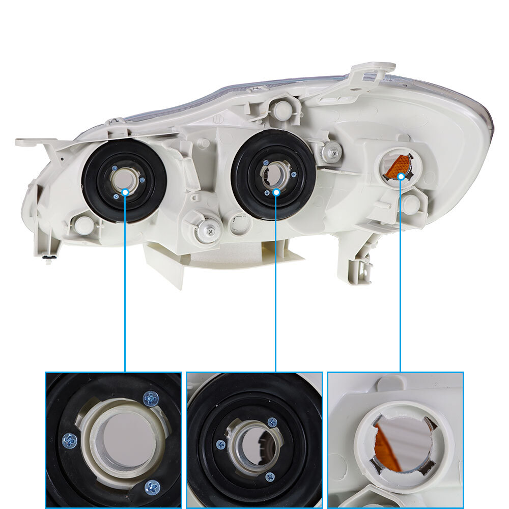 エッソボーイ　ランプ　ライト Amazon.com: AutoModed Aftermarket LED DRL Projector
