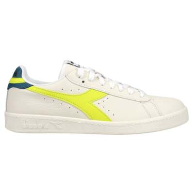 Мужские белые кроссовки Diadora Game L Low Lace Up Повседневная обувь 172526-C9501