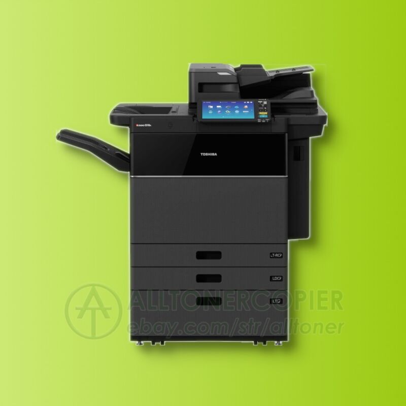 Toshiba E-studio 5518a Bw Mono A3 Laser Copier Printer Scanner 55ppm 6518a 7518a