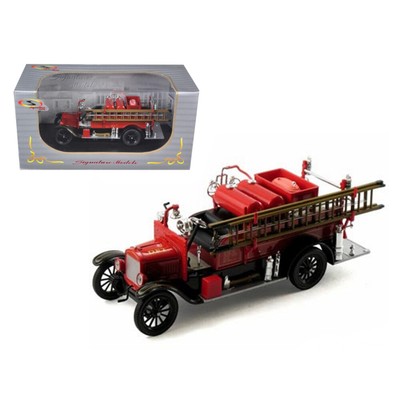1926 Ford Model T Fire Engine Red/Black 1/32 Diecast Model Car by Signature Mode