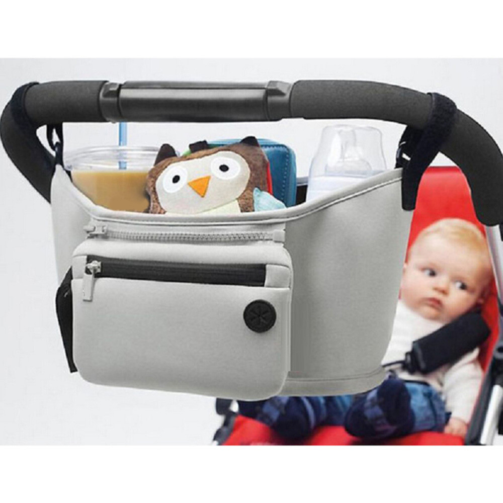 stroller bag holder