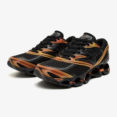 MIZUNO WAVE PROPHECY LS D1GA2604 02 Orange Black Yellow Width 2E