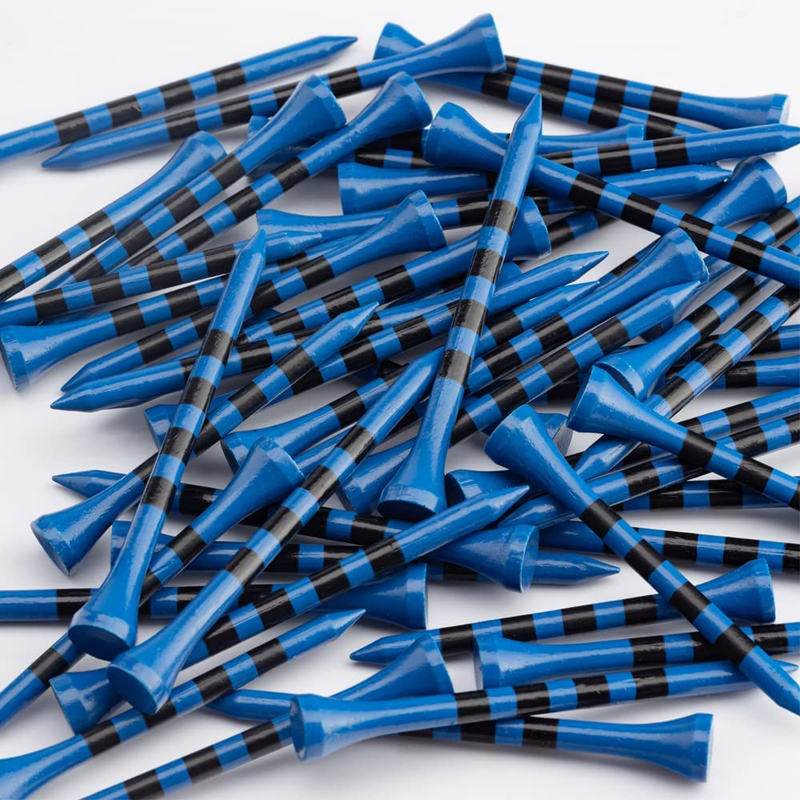Natural Wood/Bamboo Golf Tees 2 3/4 Inch & 3 1/4 Inch,Pack 50 or 120,