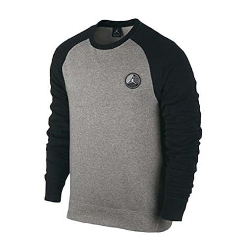 

Мужская толстовка Jordan AJ VIII Graphic Crew Темно-серый Хизер-Черный 706731-063