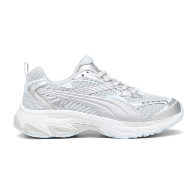 Повседневные мужские кроссовки Puma Morphic на шнуровке серого цвета 39272405