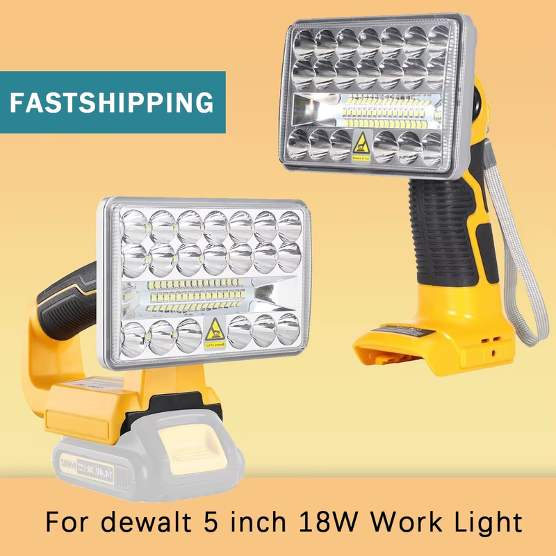 DCB200 Lamp Work Light tool light Spotlight outdoor light Led light For DEWALT 1