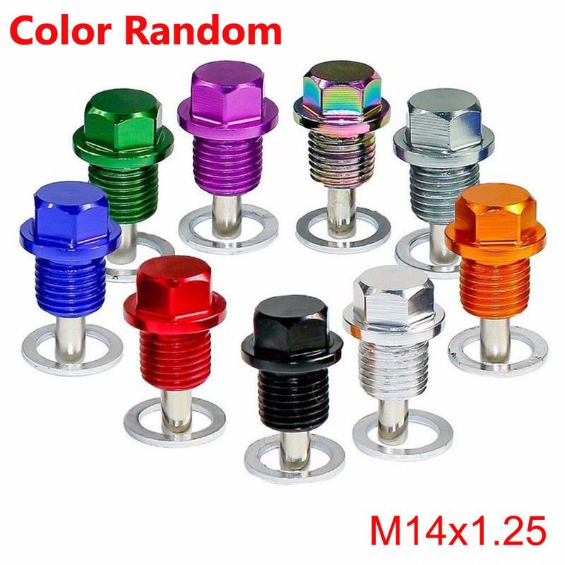 Pan Drain Plug Bolt Washer Screw Kit M14 X 1.5mm